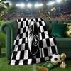 Club Crest Design Throws Blanket Flannel Blankets Plush for Couch Bed Gifts for Men Women Travel picnic blanket Christmas fan gifts