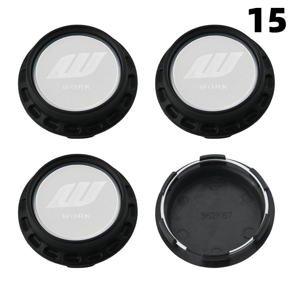4 PZ 67MM Diametro Esterno / 62MM Diametro Interno Copricerchi SSR XXR WORK VIP LEHR MEISTER Copricoperture Centrali Ruota Coprimozzi Accessori Ruote Auto Sportive
