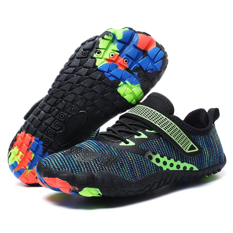 Summer Children Water Shoes Outdoor Barefoot Beach Upstream Swimming Shoes Comfortable Breathable Children Water Sports Shoes