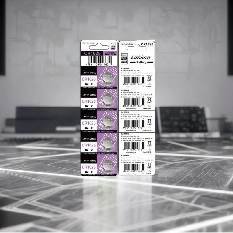 10/5Pcs CR1625 Button Cell Batteries High Performances 3V Power for Electronics Toys and Remote Controls Watches