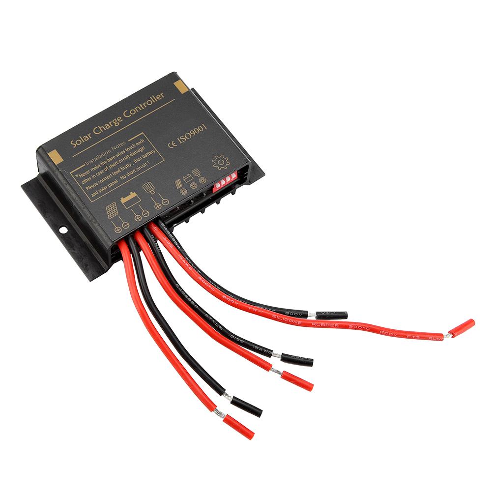 Waterproof Durable Solar Charge Controller Safe Protection for Street Lamp System 12V 24V