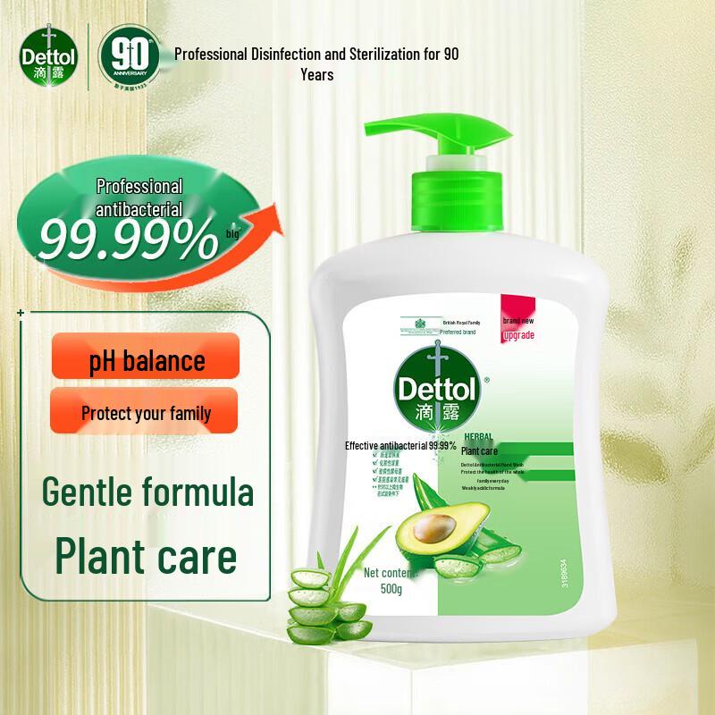 

Dettol Антибактериальное мыло для рук Plant Care