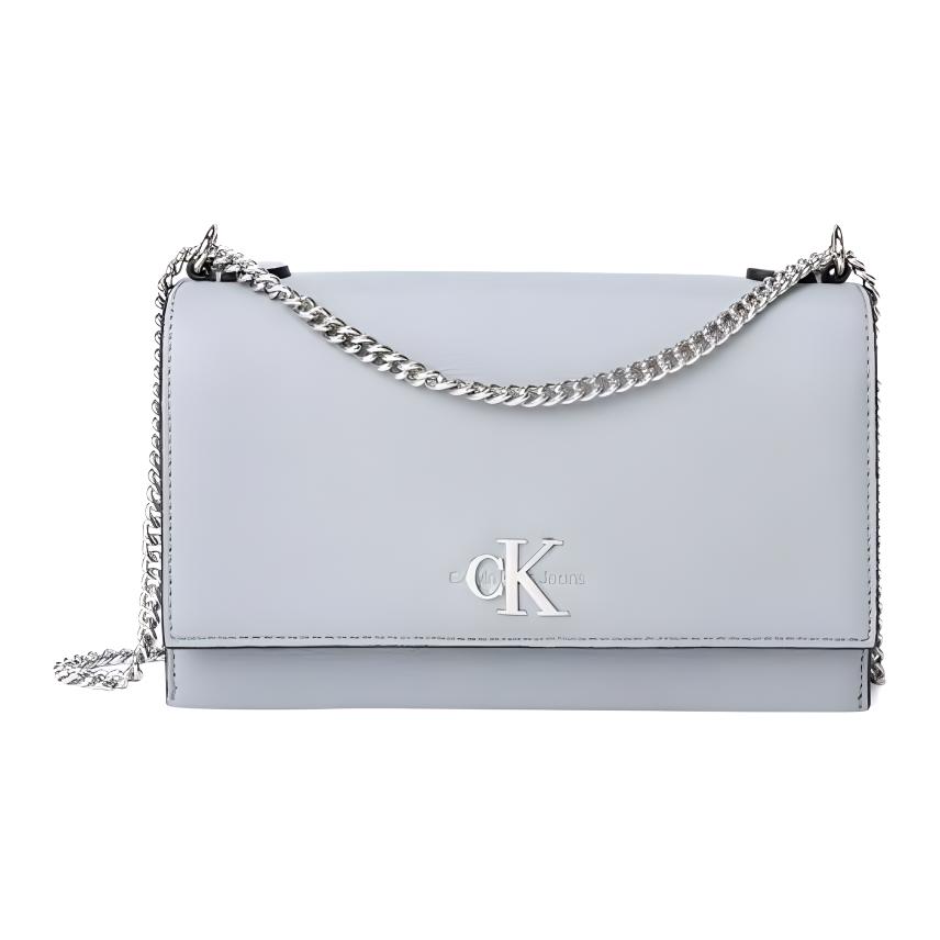 

Calvin Klein Minimalist Chain Flap Crossbody Bag Women Shoulder Bags Blue DH2806-525 Blue