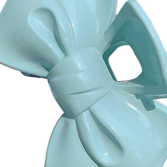 Hair Claw Transparent Jelly Color Bow Tie Star Design Shark Clip Back Head Large Hair Clip Hair Accessory