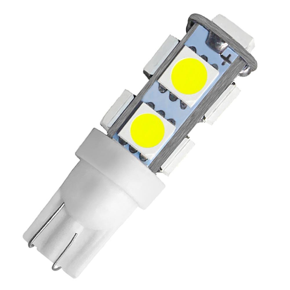 T10 W5W 5050 5SMD White Interior Lights LED Car Light Wedge Reading Lamp Bulbs Super Bright DC 12V