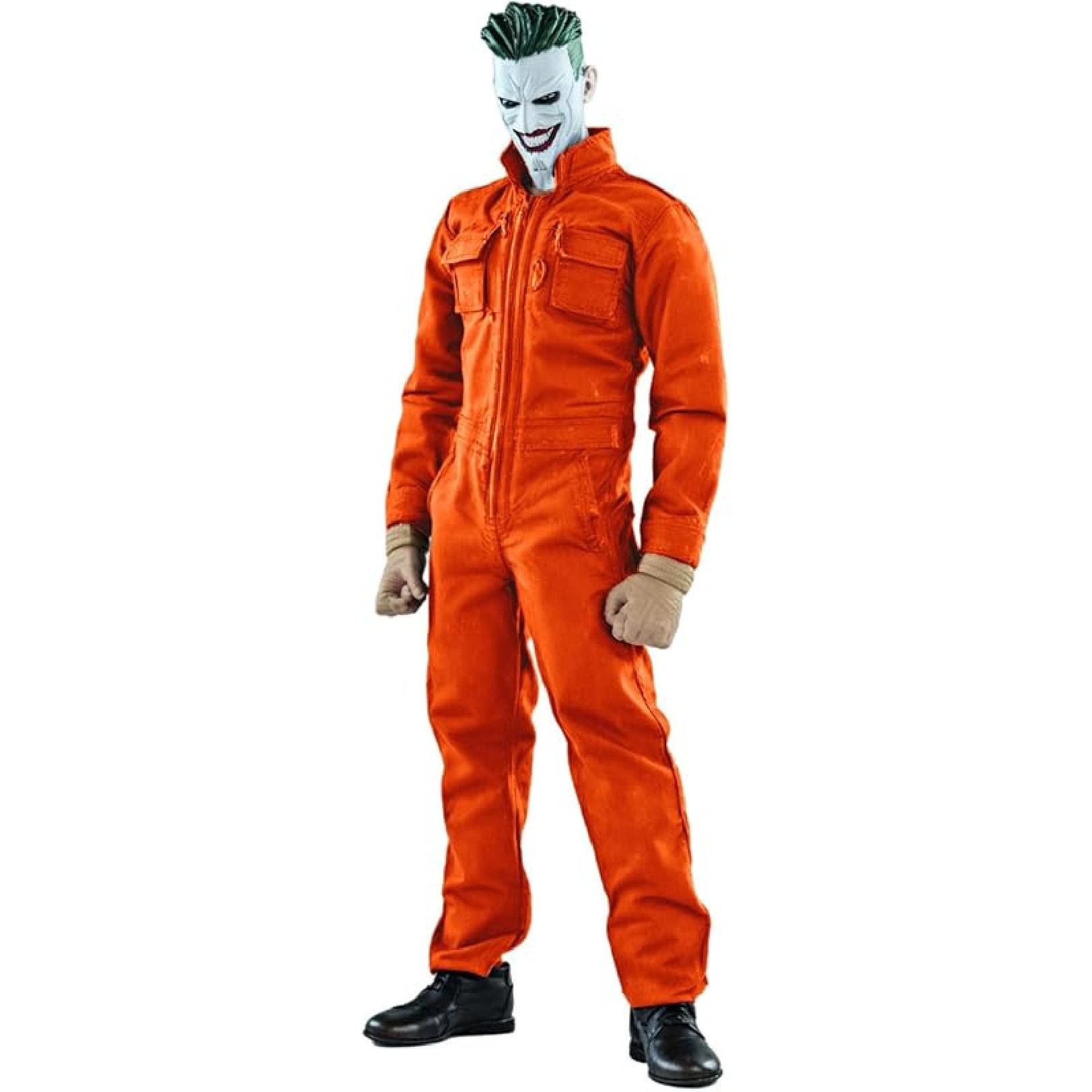 1/12 Action Figure Clothes,Jumpsuit for 6inch Male Action Figures,6  Miniature Clothing Suits,1:12 Scale Workwear Jumpsuit. (Navy Blue) красно-оранжевый