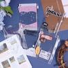 1Pcs Props Badge Storage Display Candy Bag Plastic Protective Shell Durable Card Sleeves