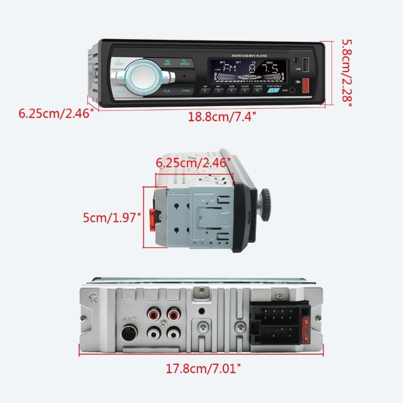 Car SUV LCD Digital Display 12V FM MP3-Player Bluetooth-compatibe USB Auto Stereo-Audio-Stereo In-dash Radio Electronics