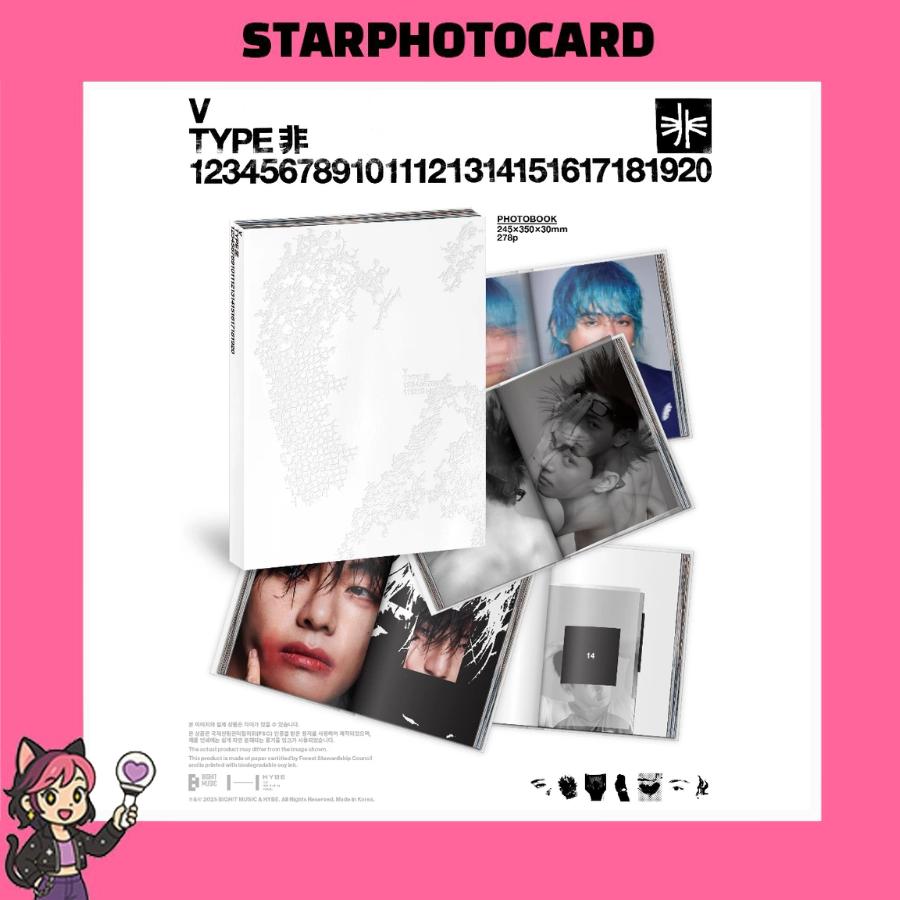 [READY STOCK] BTS V - [ TYPE ] (PHOTOBOOK Ver.)