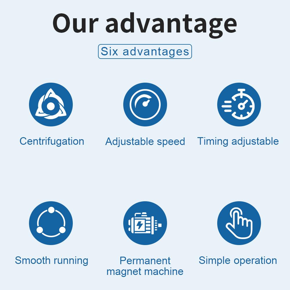 Laboratory Electric Centrifuge With Timer 4000rpm Low Speed Centrifuge 6*10ml Centrifuge Tube Plasma Serum PRP Separate Machine