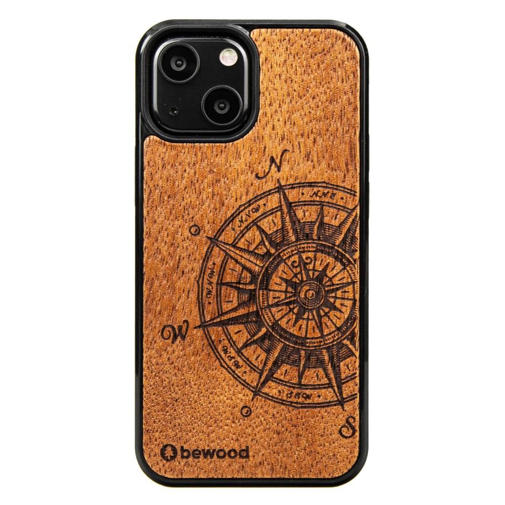 Wooden Case for iPhone 13 Mini Traveler Merbau