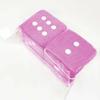 Fuzzy Dice for Car Mirror - Plush Dice Rearview Mirror