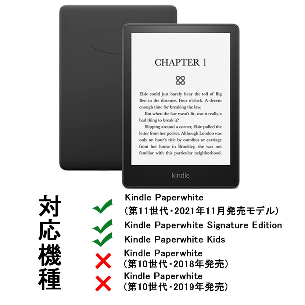 Miimall Kindle Paperwhite November 2021 Kindle Paperwhite 11 Smart Magnetic PU Business Kindle Paperwhite 2021 Case (11th Generation, Model) Case,