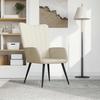 Relax Armchair Cream White Velvet