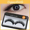 Hot Selling 027 Natural Long False Eyelashes Wholesale Bulk 2000 Pairs Handmade Cotton Stem Eyelashes
