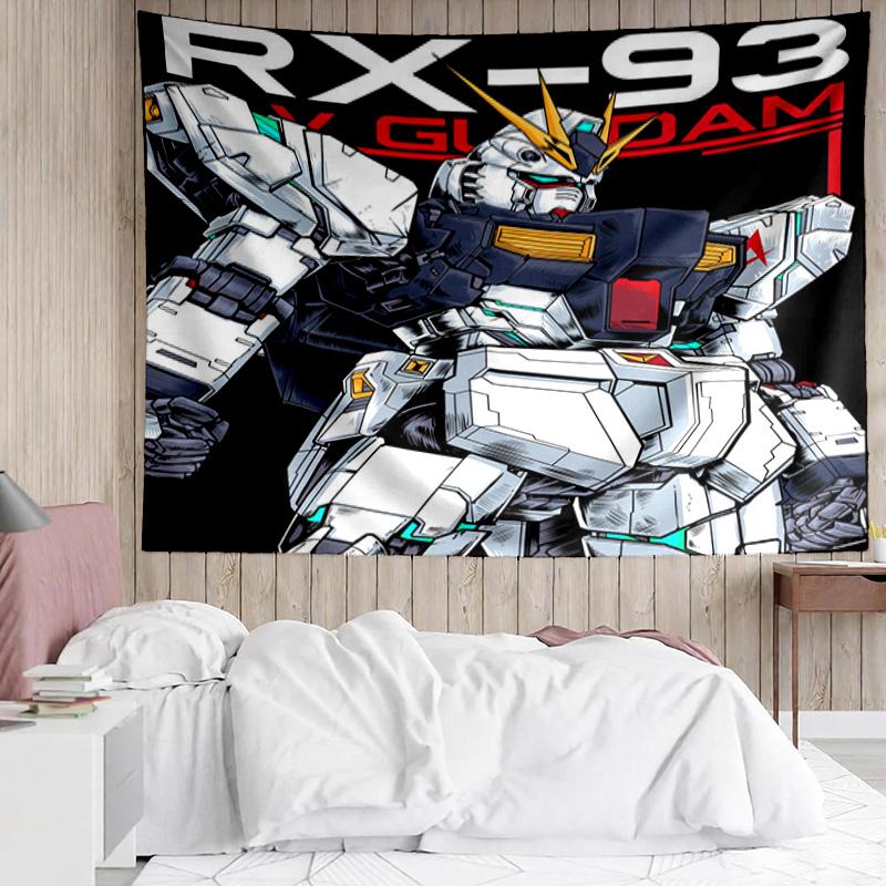 1PC Mecha Armor Robotic Design K-pop music group Tapestry Accessories for Bedroom,Livingroom, dormitory Room Wall Decor Fan Birthday Gifts
