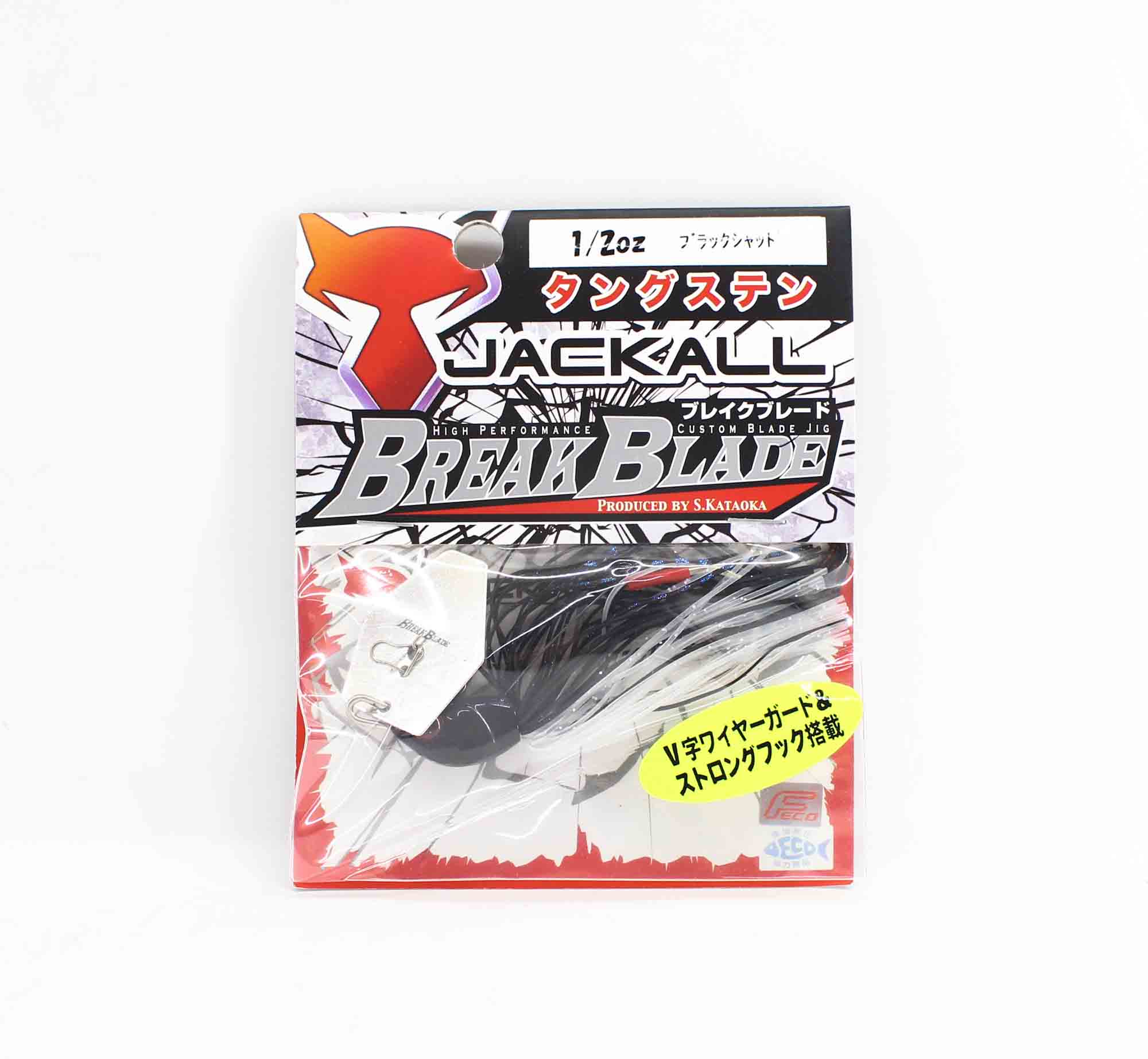 

Jackall Break B Jig 1/2 унции Тонущая приманка Black Shad (0425)