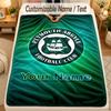 Flanelová dekaPlymouth Argyle FC Vlastní jméno Text Personalizovaná Měkká Teplá Přehozová deka Domácí dekorace Dárek