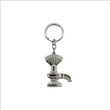 @Metal Shivling Keychain with Nag Design UKD731 80% off