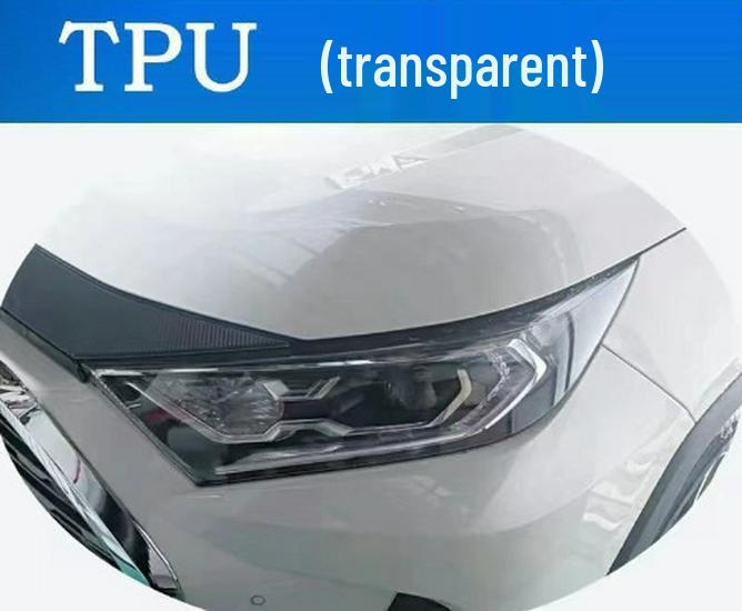 Toyota Corolla TPU Color-Changing Protective Film: White to Purple and Black Transition