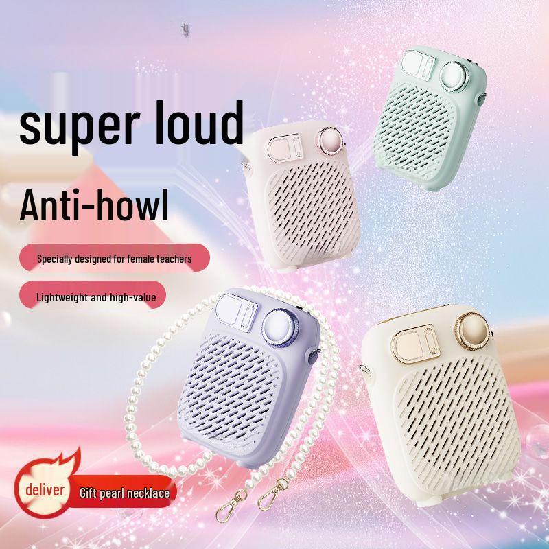 S10 Little Bee Wired Bluetooth USB Megaphone with Microphone for Teachers