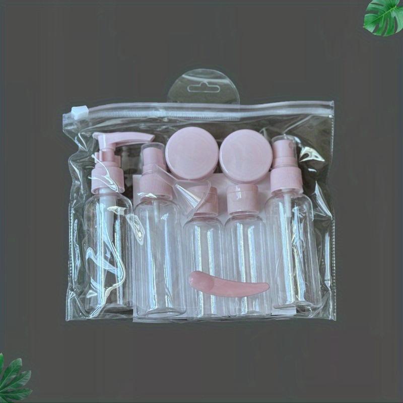 Advanced travel bottle set - Leak proof and refillable containers for toiletries, shampoo, and conditioner - portable