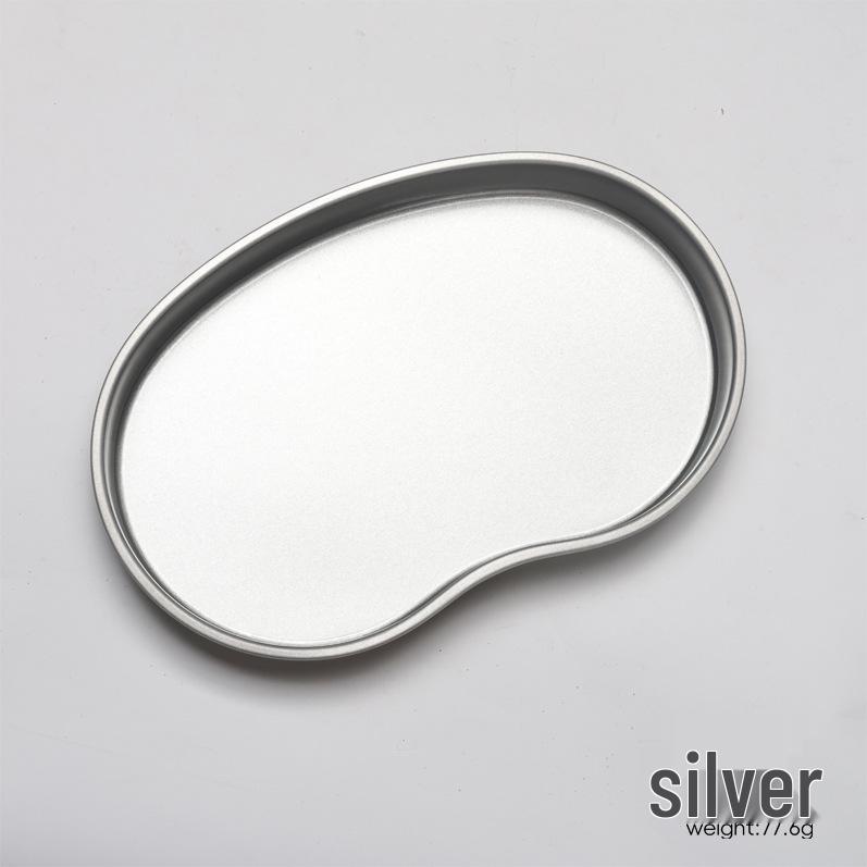 Heart-Shaped Stainless Steel Jewelry and Nail Art Storage Tray