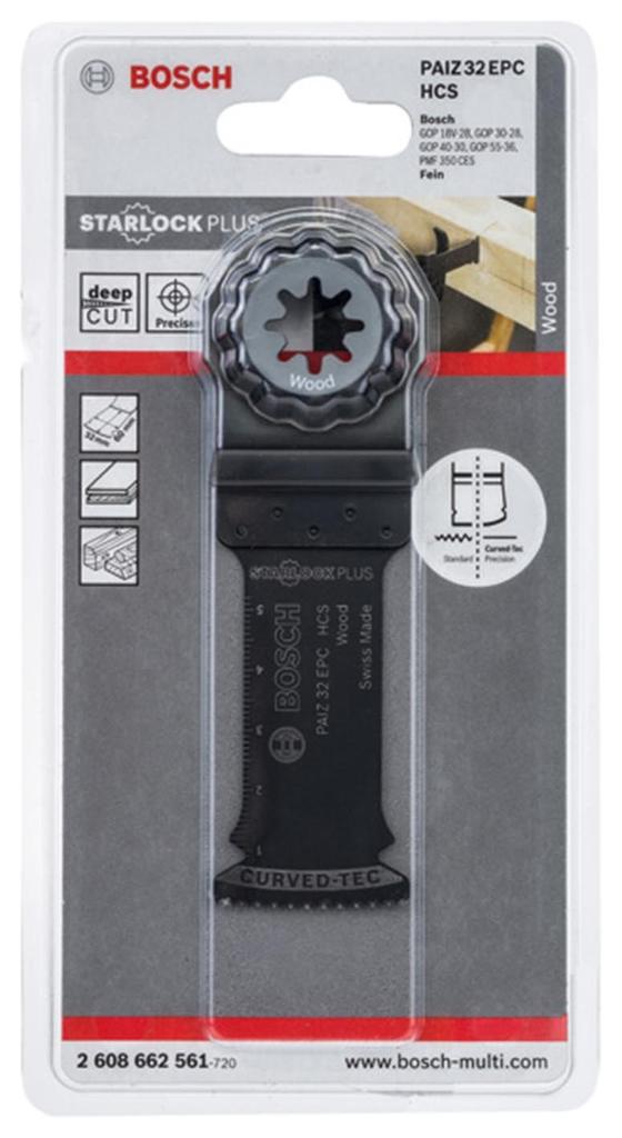Bosch 32mm Starlock Blade for Oscillating Saws and AIZ32EPCN (Bosch) Multi-Tools