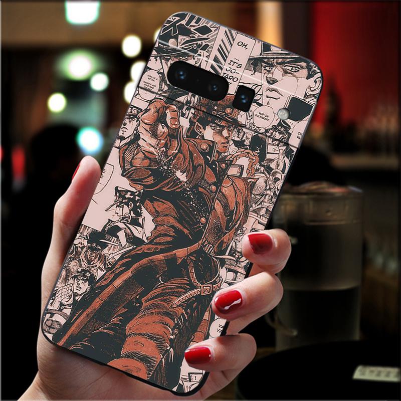

jojo s bizarre adventure Jotaro Jolyne Чехол для телефона Google Pixel 10 9 Pro XL 9A 8 7 6 Pro Pixel 8A 7A 6A Pixel 8 7 6 5 Google Pixel 6