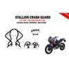 Fit For TVS Apache "RTX 300 Black Stallion Pro Crash Guard Upper & Lower Set"