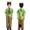 Zootopia Nick Wilde Cosplay Halloween Fox Role-Play Shirt