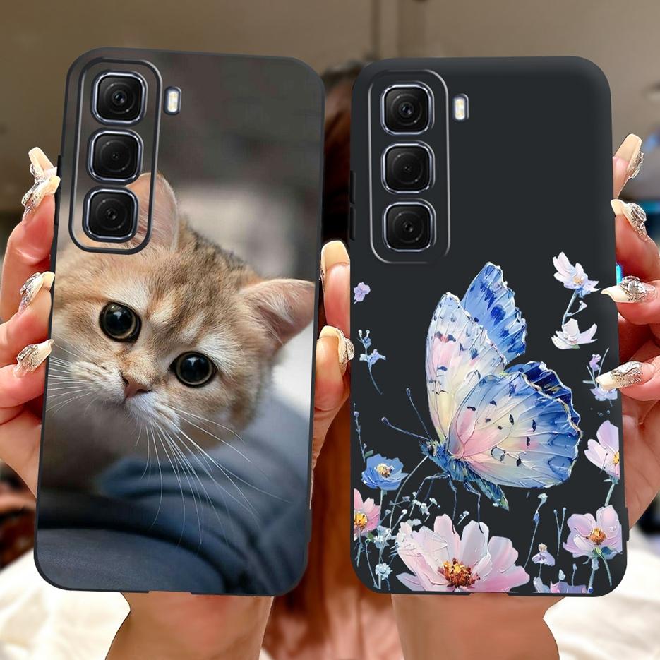 Hülle für Infinix Hot 50 Pro Plus X6880, niedliches Koi-Motiv, weiche TPU-Handyhülle für Infinix Hot 50, Hot50 Pro 4G X6881 und X6882
