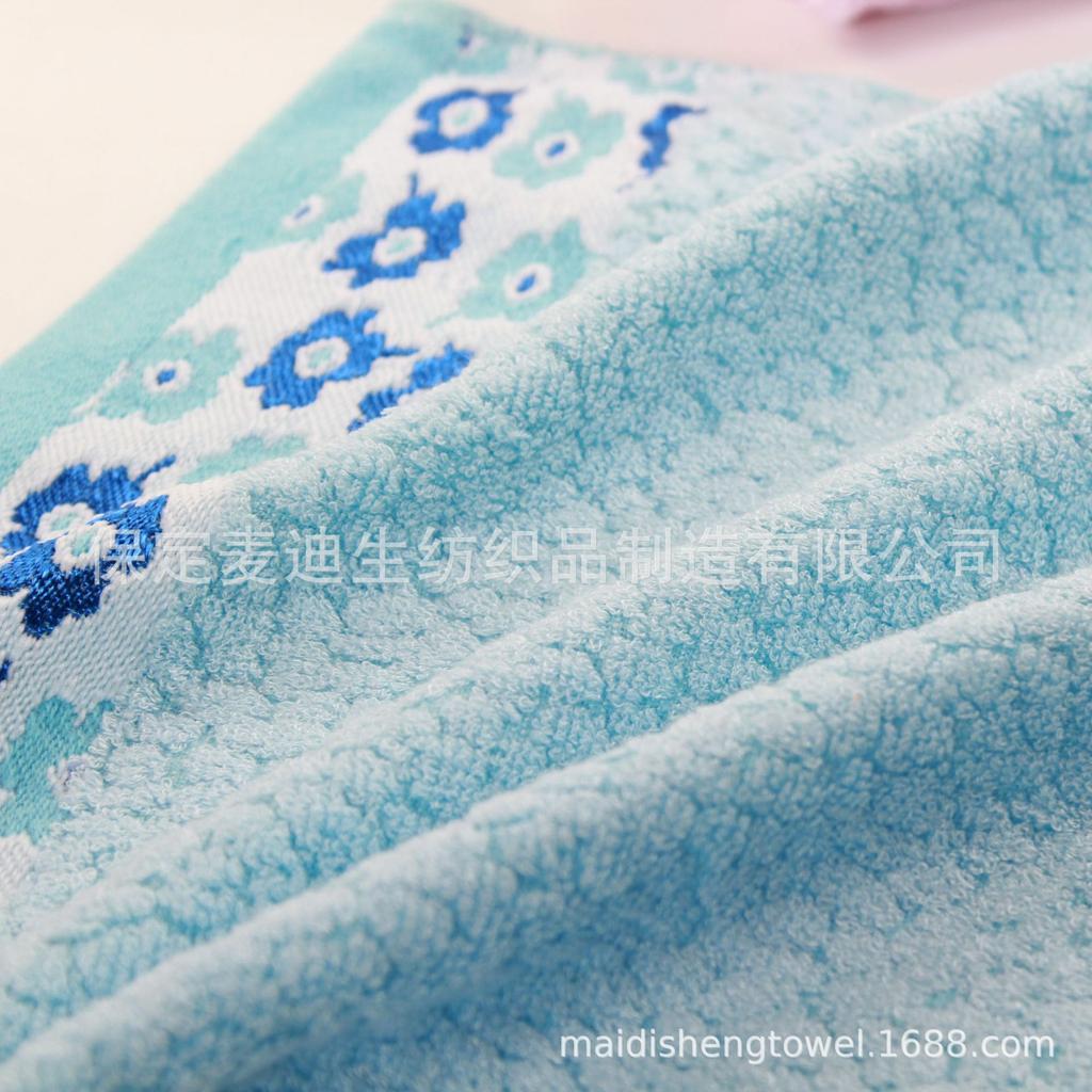 5 packs of bamboo charcoal bamboo fiber small square towels, baby and children's small towels, soft beauty face towels, water-absorbing square towels