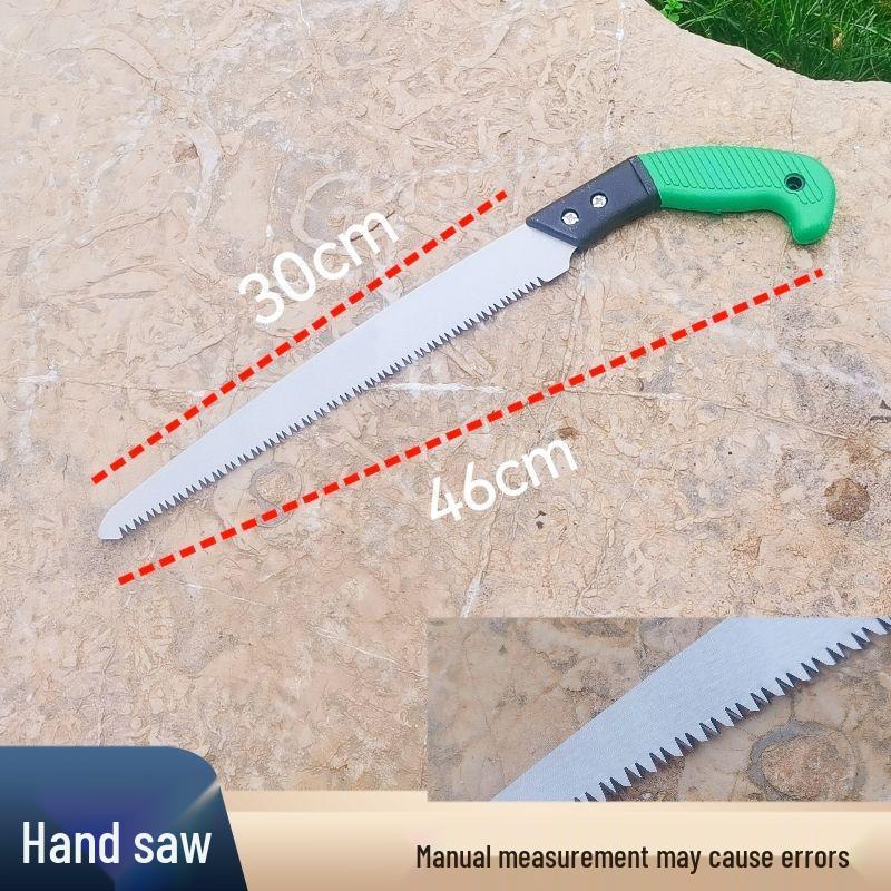 Fine Tooth Garden Pruning Saw - Handheld Woodworking & Fruit Tree Tool
