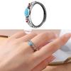 Hollow Out Auspicious Clouds Ring Adjustable Opening Irregular Opening Ring  Gifts for Women Girl