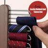 Uinicor Tie Hanger, Closet Tie Organizer with 20 Tie Storage Capacity, Wooden Tie Organizer, Tie Holder, 360 Rotating Accessory Organizer for Ties, B