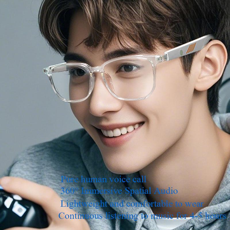 Smart Glasses Bluetooth Wireless Call Multifunktionale Anti-Blaulicht-Verfärbungsgläser Sonnenbrille zum Radfahren Bergsteigen