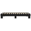 Bed Frame Black Oak 80 x 200 cm Engineered Wood