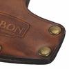 TOURBON Axe Cover Sheath Leather Hand Axe Case for Camping and Wood Splitting