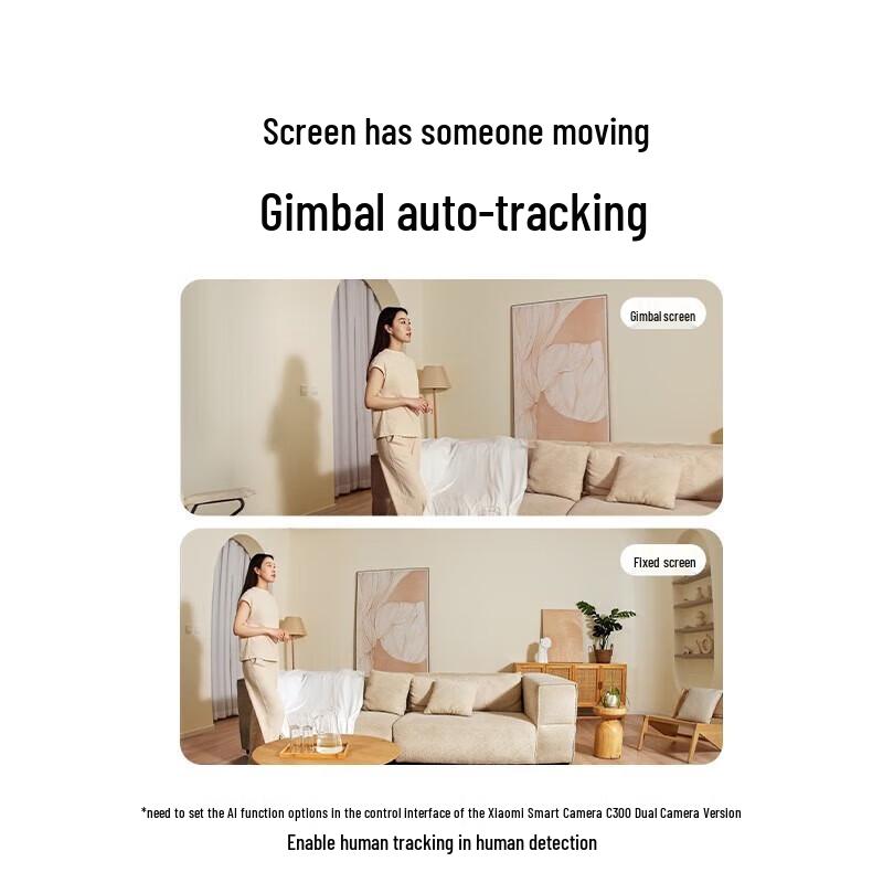 Xiaomi C300 Dual-Lens Smart Security Camera