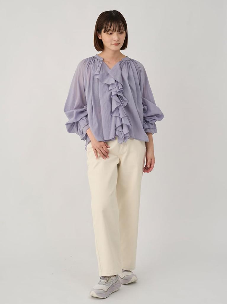 Emi Loose Denim Pants 13WFP254073OWHT0