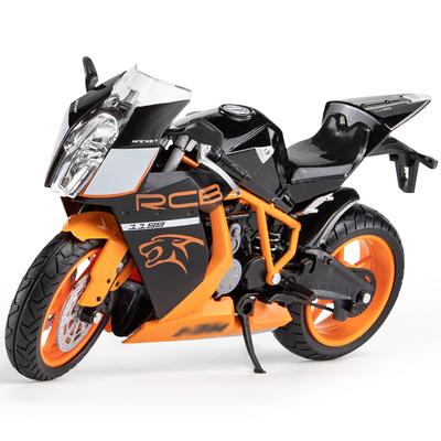 1/12 HTM Rc8 Legierung Motorradmodell Diecasts Sportrennmotorrad Fahrzeuge Dekoration Ornamente Spielzeug für Kinder Jungen Geschenke