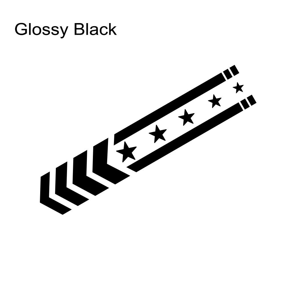 Motorcycle Fender Stickers Scooter Refit Striped Vinyl Decals Waterproof Safety Warning Tape Moto Styling Decoration Accessories