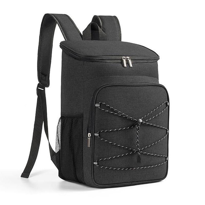Insulated Double-Shoulder Leak-Proof Cooler Backpack for Outdoor Picnics