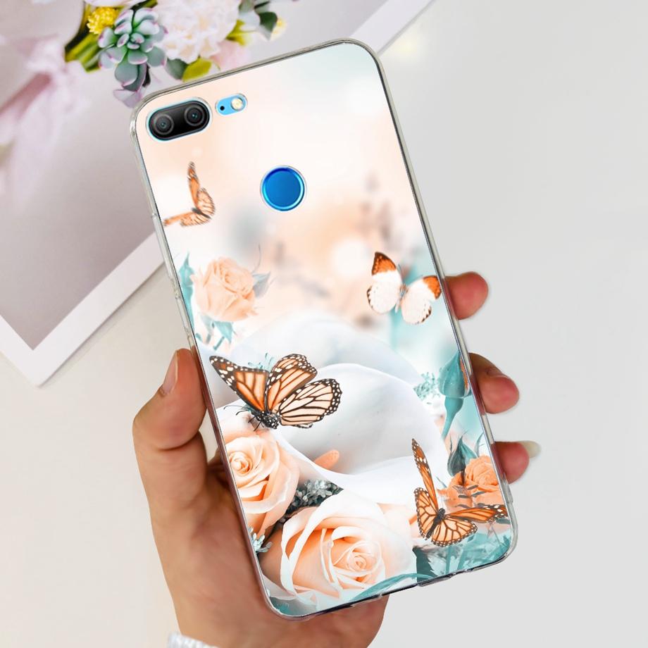 For Huawei Honor 9 Lite Transparent Luxury Fashion Soft TPU Silicone Bumper Capa For Honor 9 Lite Honor9Lite Bumper Housing Case
