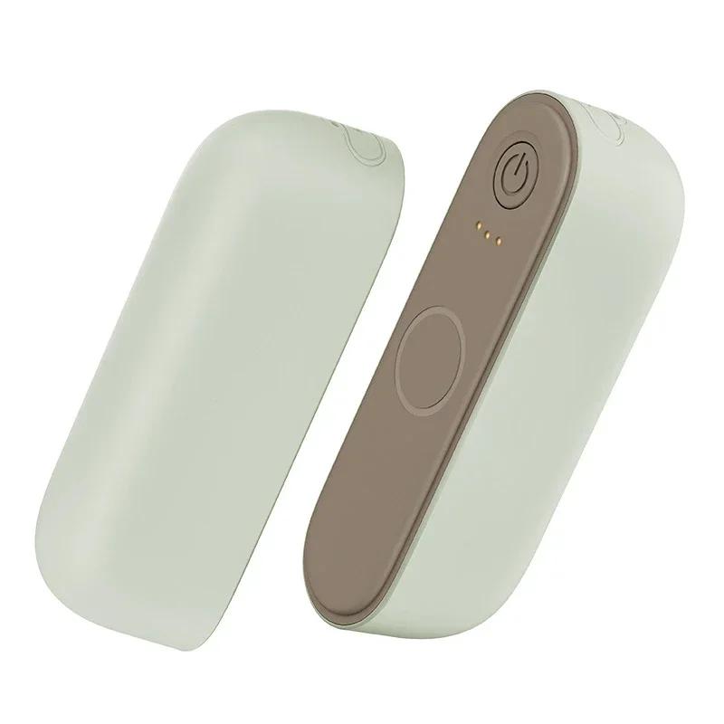 Portable Hand Warmers 2 In 1 Magnetic Rechargeable Electric Handwarmers Ergonomic Compact Pocket Heater Tech Gifts Outdoors