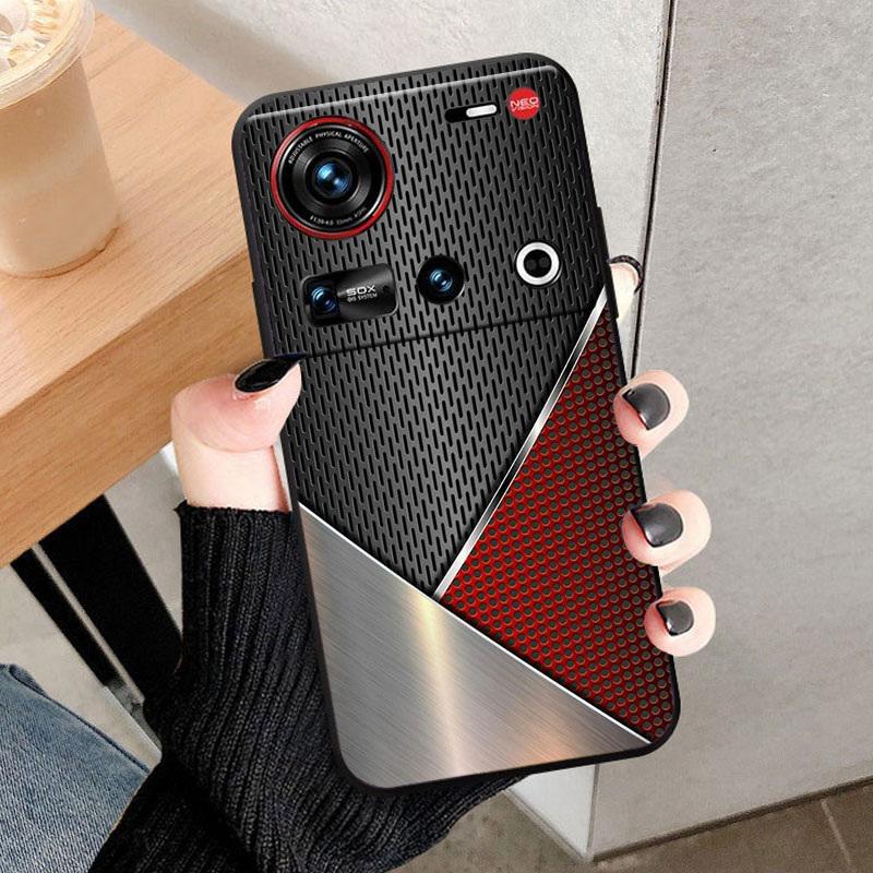 For ZTE Nubia Z70S Ultra 5G Case Luxury Soft TPU Silicone Back Cover For Nubia Z70 Ultra Protective Shells Z70 S Z70Ultra Fundas