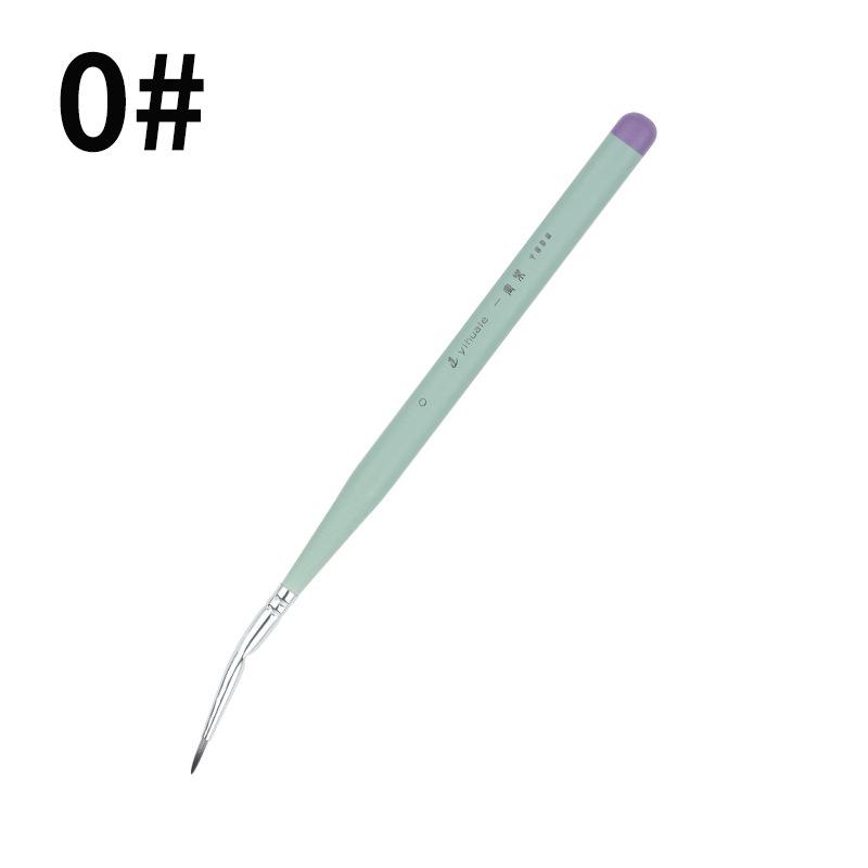 One Stroke Music Black Triangle Handle Brush Set for Watercolor, Gouache, and Acrylic Painting