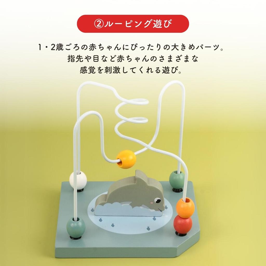 JVILEX Wooden 1 Year Old Montessori Educational Birthday Girls Toy, Toy, Toy, Present, Boys, [Item]