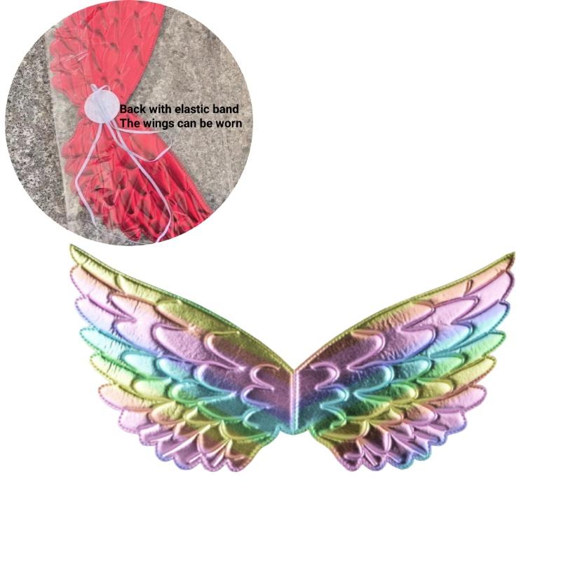 Fairy Wings Butterfly Costume Cosplay Dress Up Props Stage Accessories Carnival